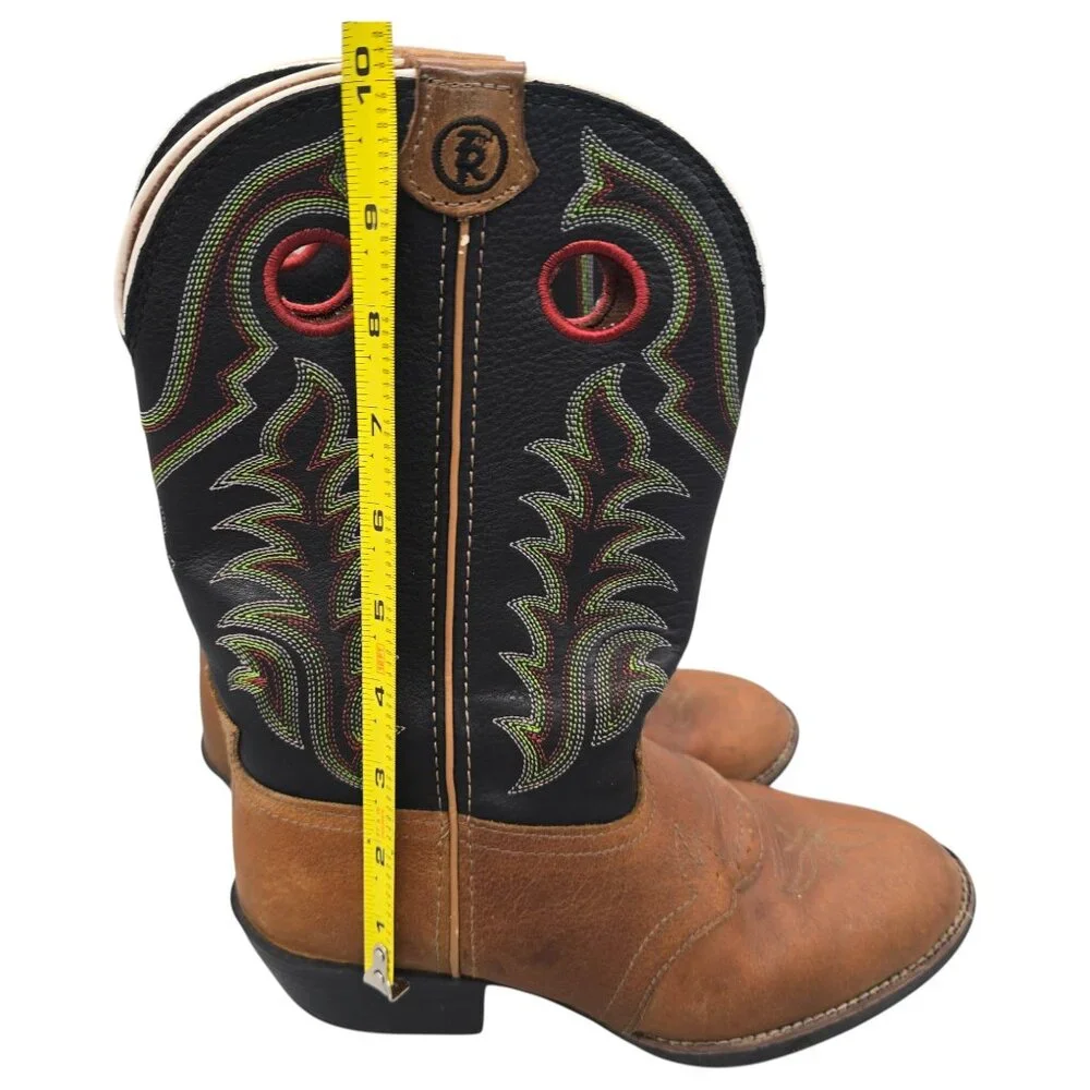 Tony Lama Crazy Horse 5D Western Boots Leather Brown 10